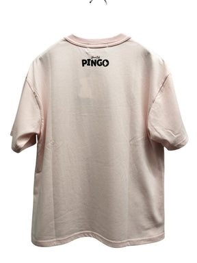 ZIZONE Pingo Face 刺繍半袖Tシャツ(ZI262-5826)