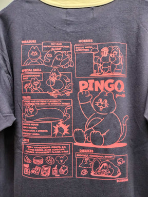 ZIZONE Pingo コミックプリントリンガーTシャツ(ZI262-5846)