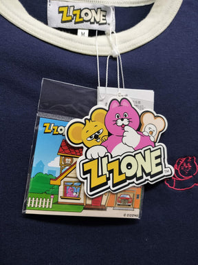 ZIZONE Pingo コミックプリントリンガーTシャツ(ZI262-5846)