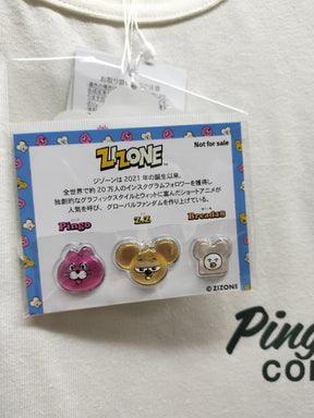 ZIZONE Pingo Coffee 半袖Tシャツ(ZI262-5836)
