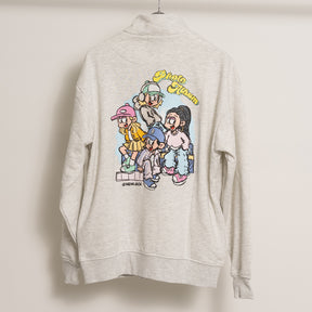 NEW JACK 4人組ハーフZIPトレーナー（NJ251-2856）