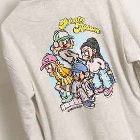 NEW JACK 4人組ハーフZIPトレーナー（NJ251-2856）