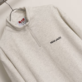 NEW JACK 4人組ハーフZIPトレーナー（NJ251-2856）