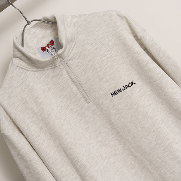 NEW JACK 4人組ハーフZIPトレーナー（NJ251-2856）