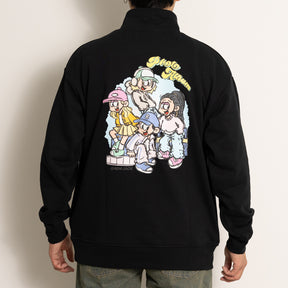 NEW JACK 4人組ハーフZIPトレーナー（NJ251-2856）