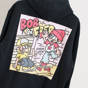 NEW JACK BOB&FREDスプレーロゴフルZIPパーカ（NJ251-2867）