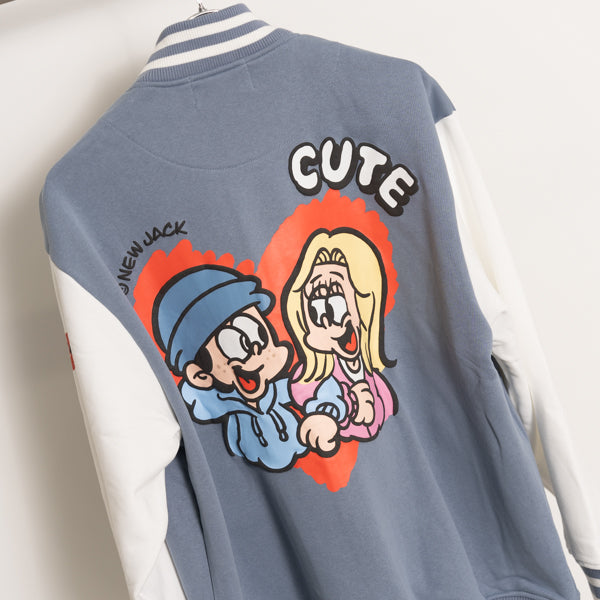 NEW JACK ハートCUTEスエットスタジャン（NJ251-2877）