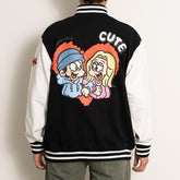 NEW JACK ハートCUTEスエットスタジャン（NJ251-2877）