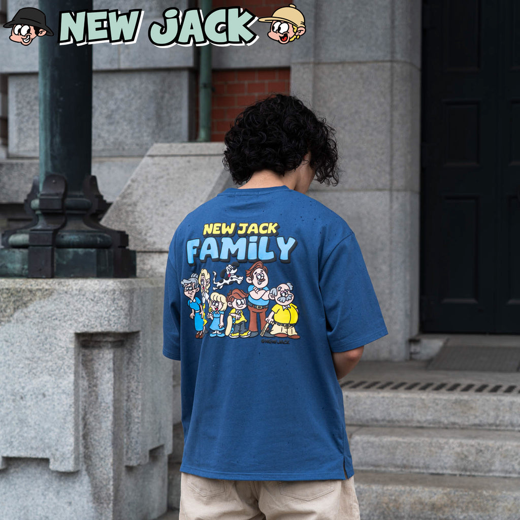 NEW JACK(ニュージャック)FAMILY半袖Tシャツ (メンズ・レディース)