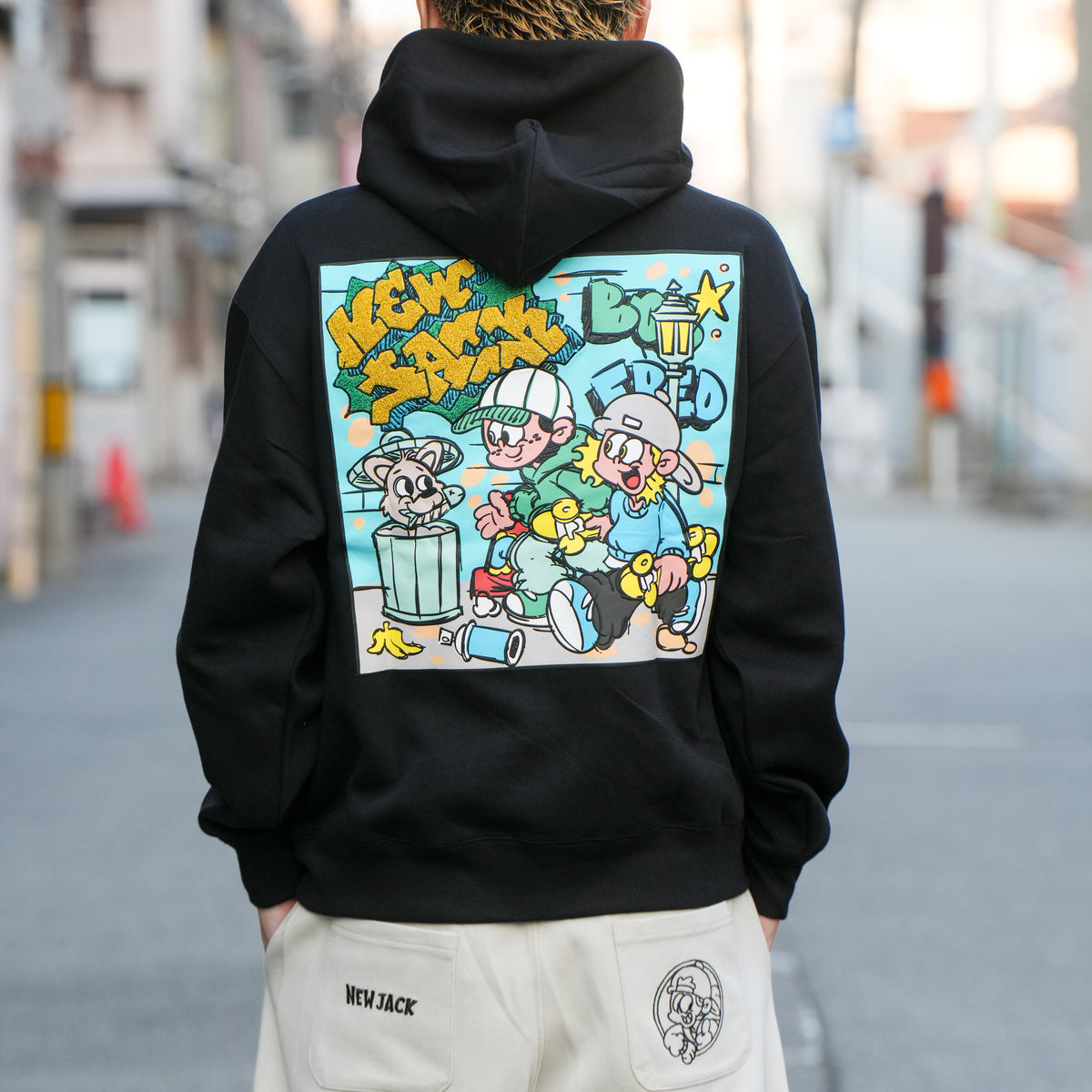 NEW JACK BOB&FREDストリートプルパーカー（NJ261-2236）