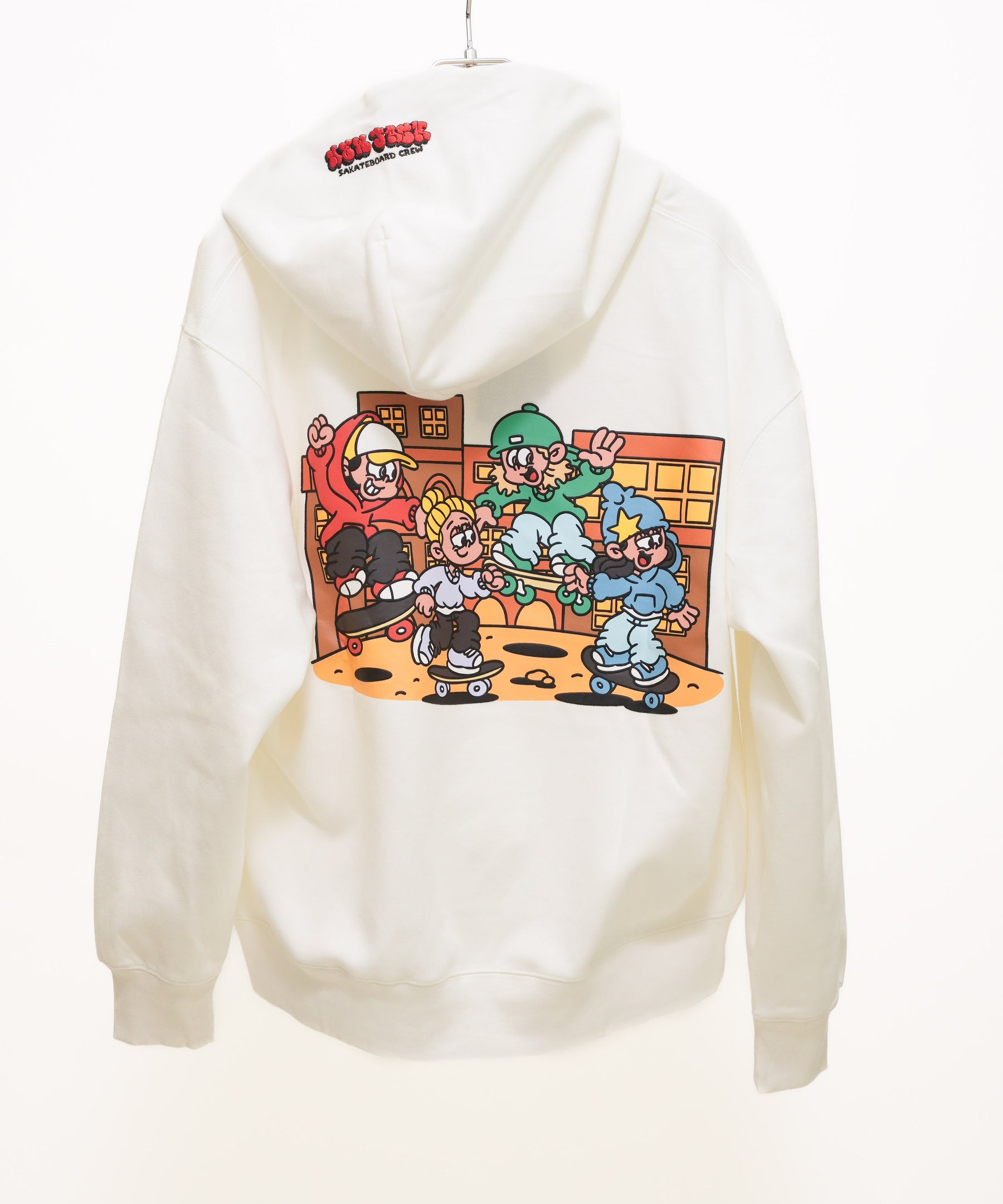 NEW JACK 4人組ストリートスケボープルパーカー（NJ261-2246）