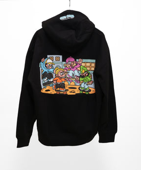 NEW JACK 4人組ストリートスケボープルパーカー（NJ261-2246）