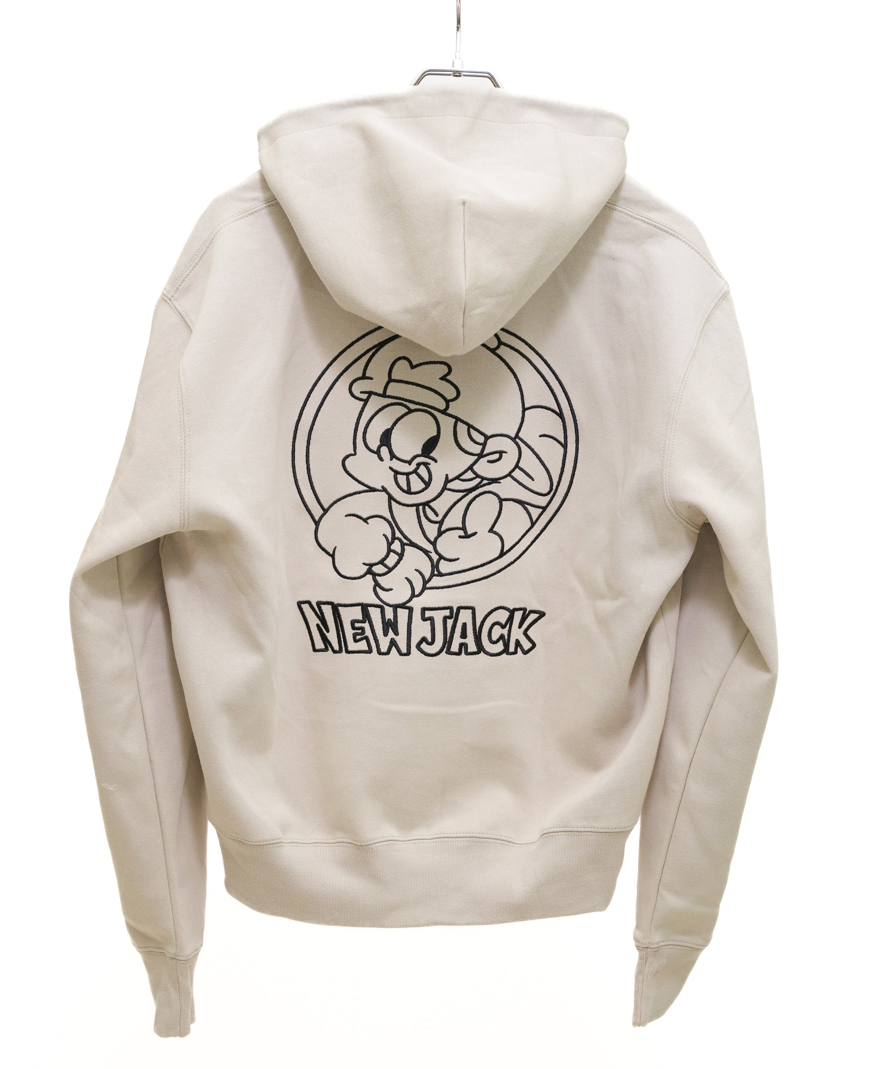 NEW JACK バック刺繡ショート丈フルZIPパーカー（NJ261-2287）