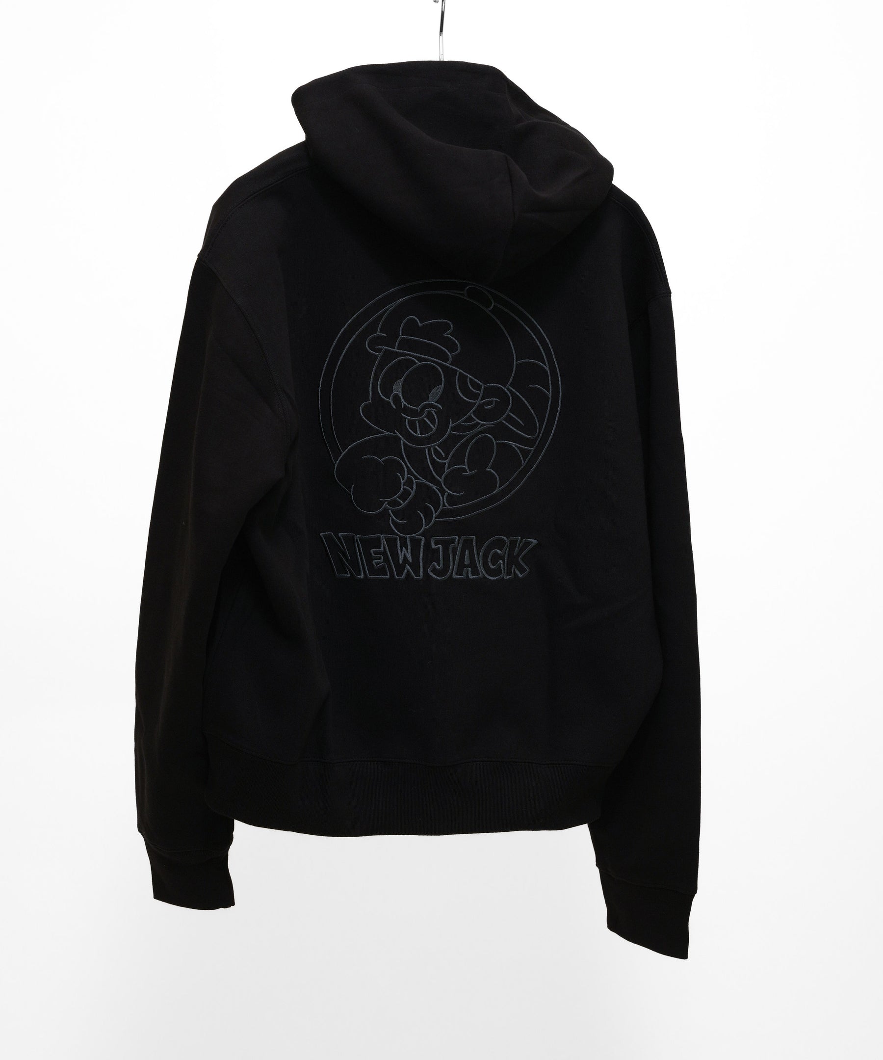 NEW JACK バック刺繡ショート丈フルZIPパーカー（NJ261-2287）