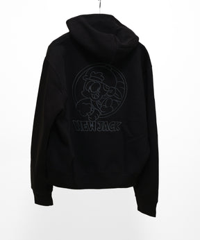 NEW JACK バック刺繡ショート丈フルZIPパーカー（NJ261-2287）