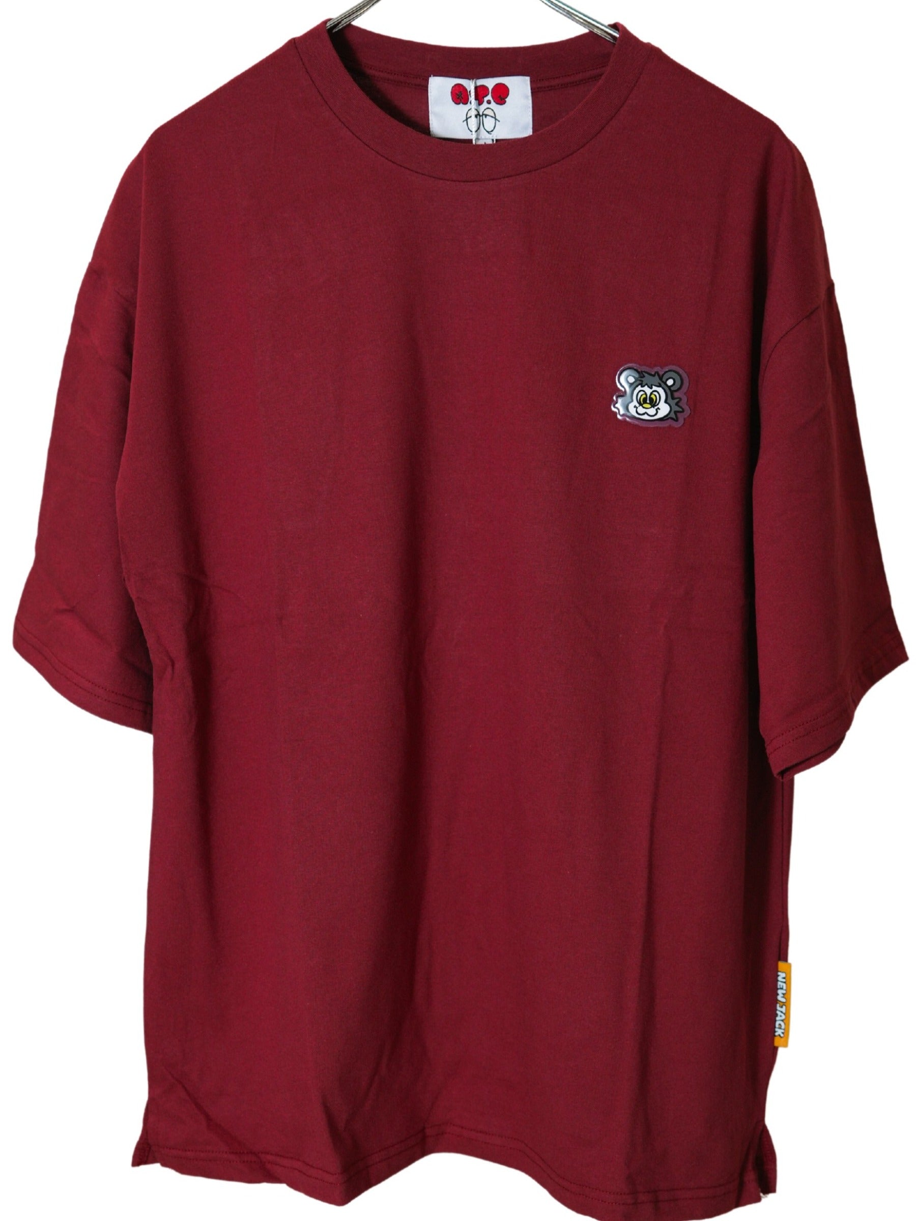 NEW JACK 立体シール風ワンポイントプリント 半袖Tシャツ(NJ262-2716)