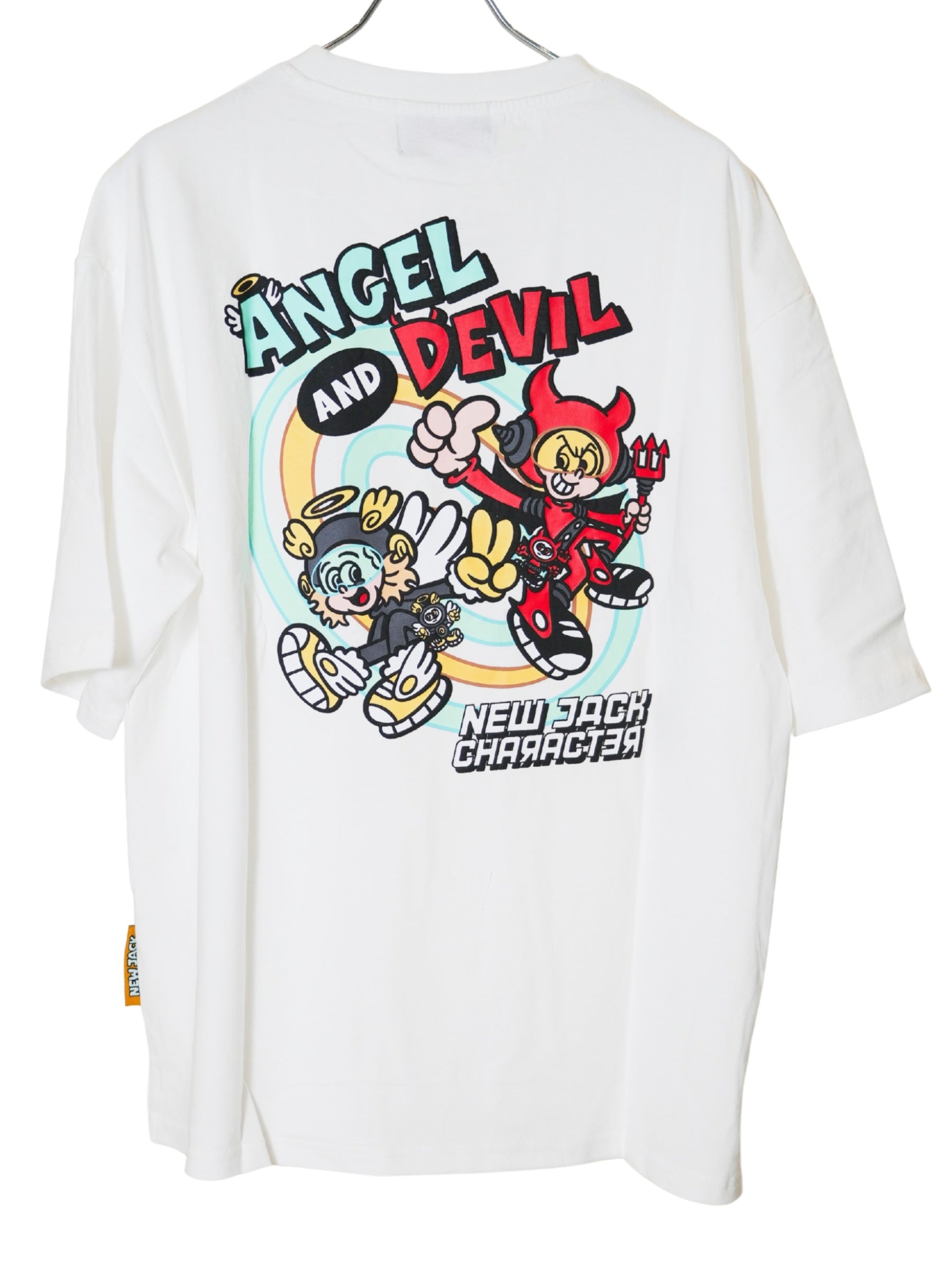 NEW JACK(ニュージャック)ANGEL&DEVIL半袖Tシャツ (メンズ・レディース)