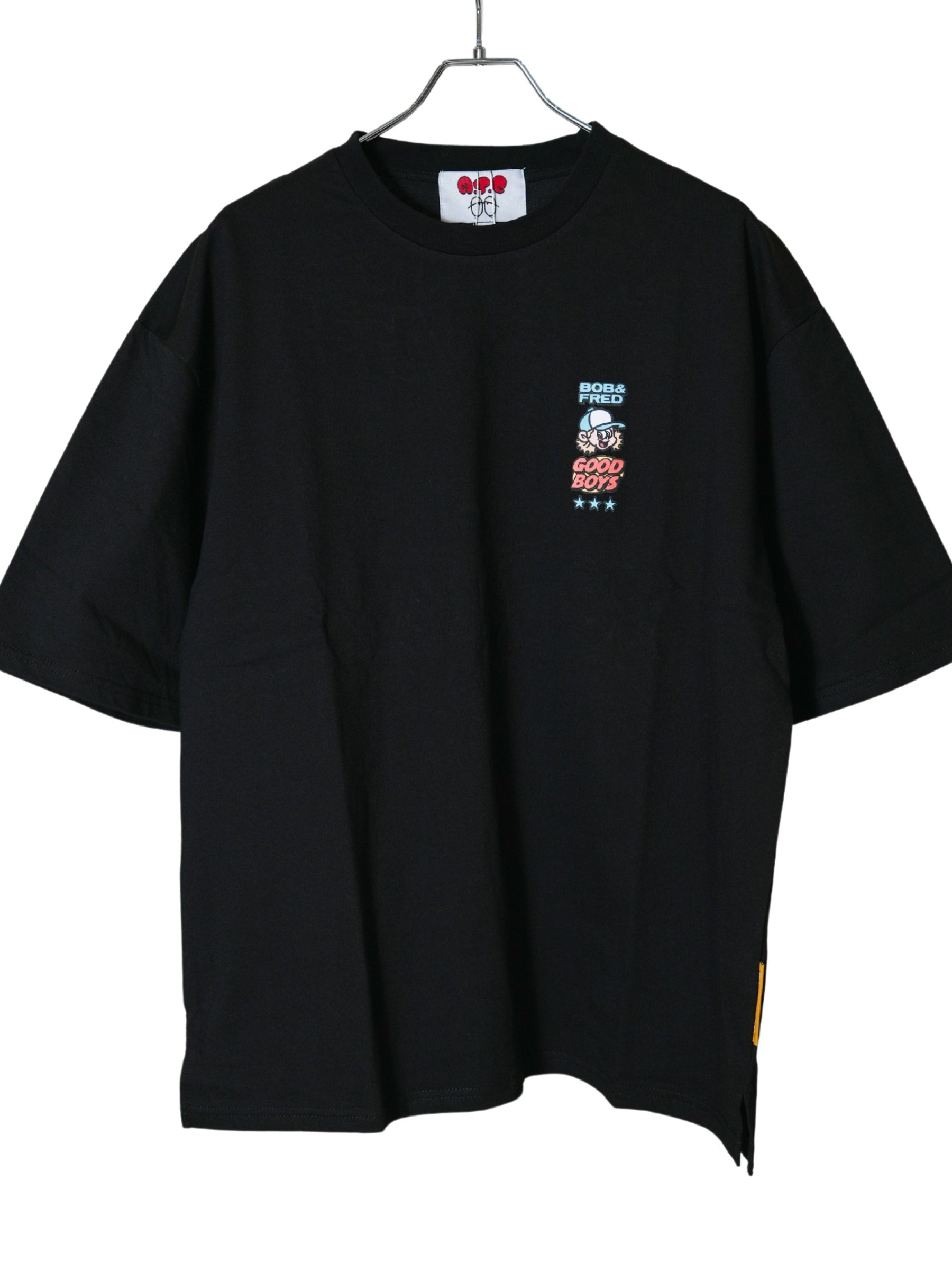NEW JACK チェック柄アップリケ 半袖Tシャツ(NJ262-2746)