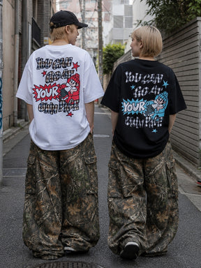 NEW JACK チェック柄アップリケ 半袖Tシャツ(NJ262-2746)