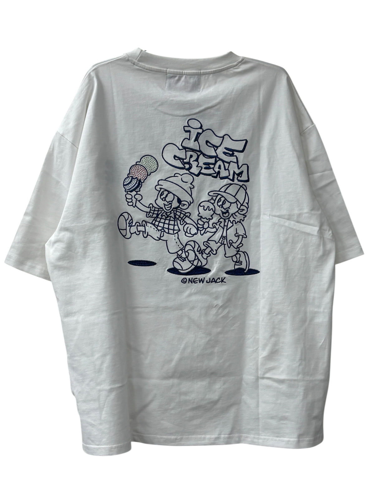 NEW JACK ラインストーン 半袖Tシャツ(NJ262-2766)