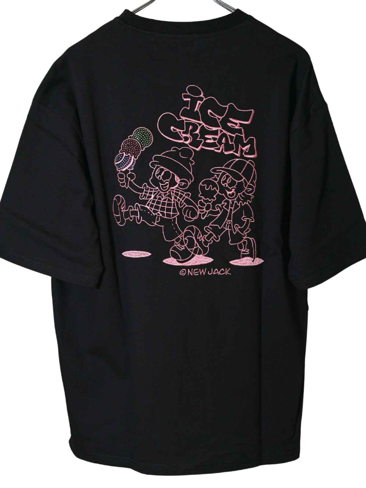 NEW JACK ラインストーン 半袖Tシャツ(NJ262-2766)