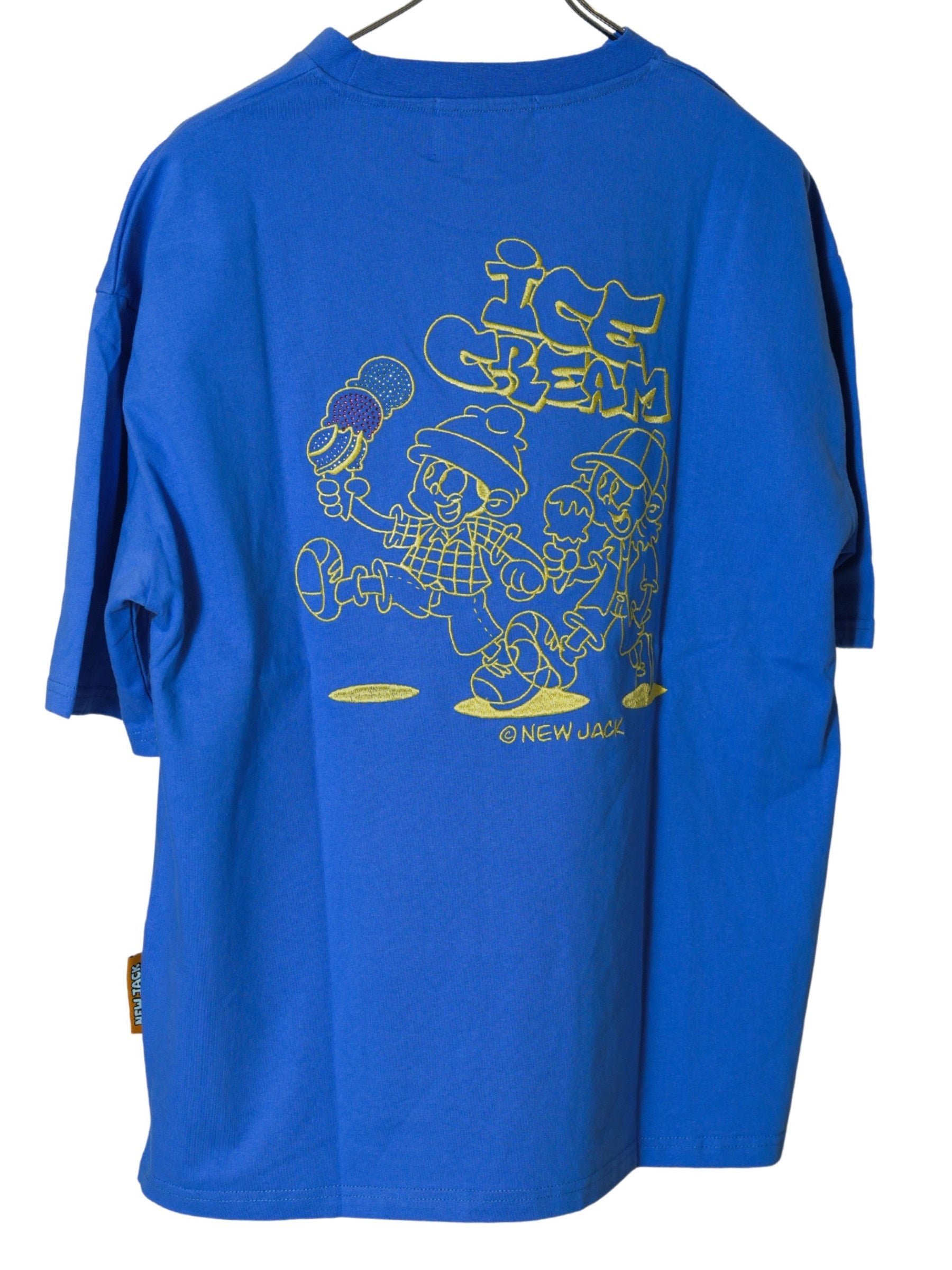NEW JACK(ニュージャック)ラインストーン半袖Tシャツ (メンズ