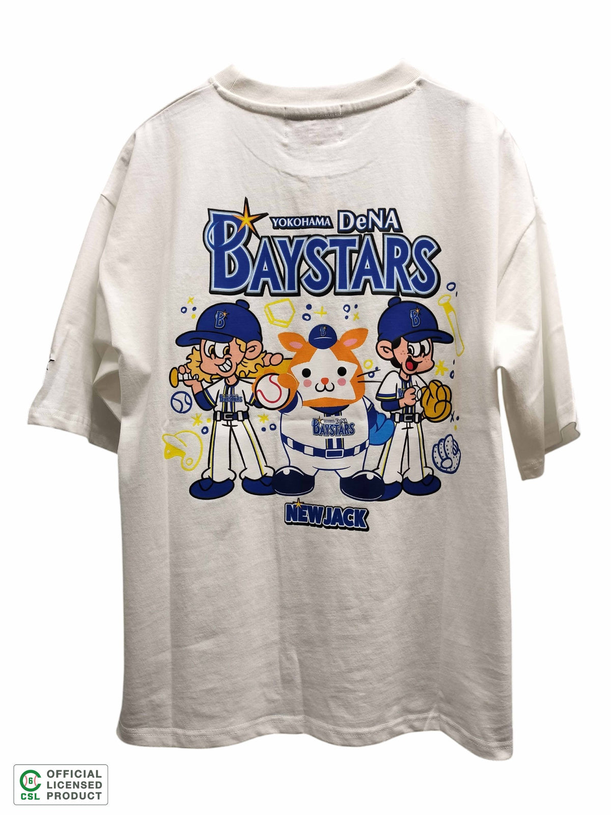 NEW JACK 横浜DeNAベイスターズモデルTシャツ-2026B (NJB262-2926)