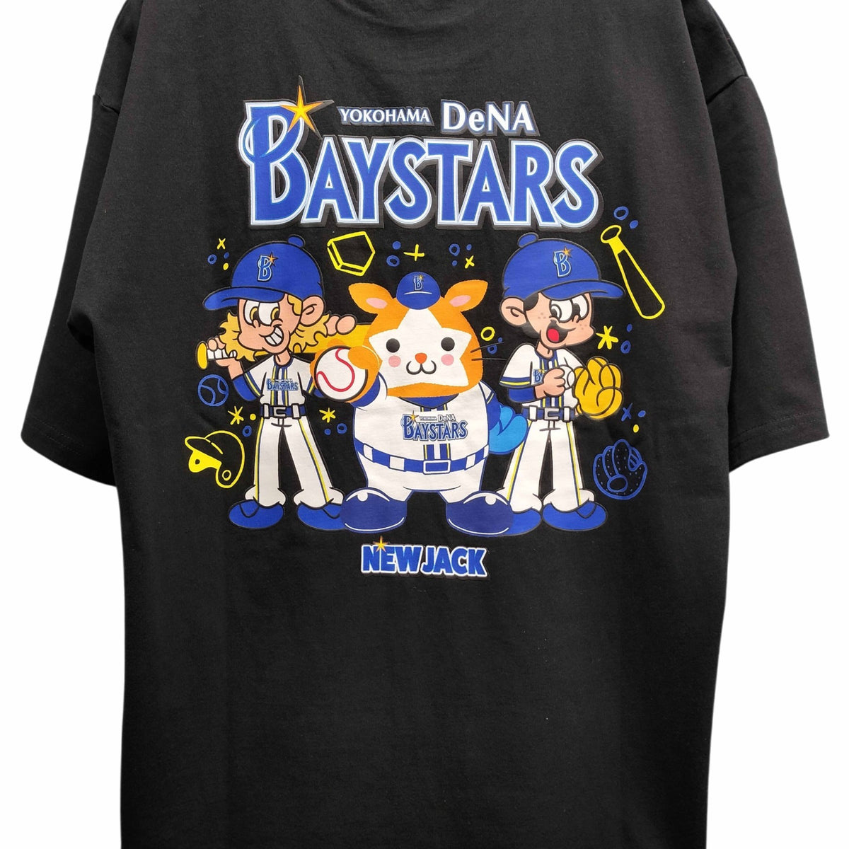 NEW JACK(ニュージャック)横浜DeNAベイスターズモデルTシャツ-2026B
