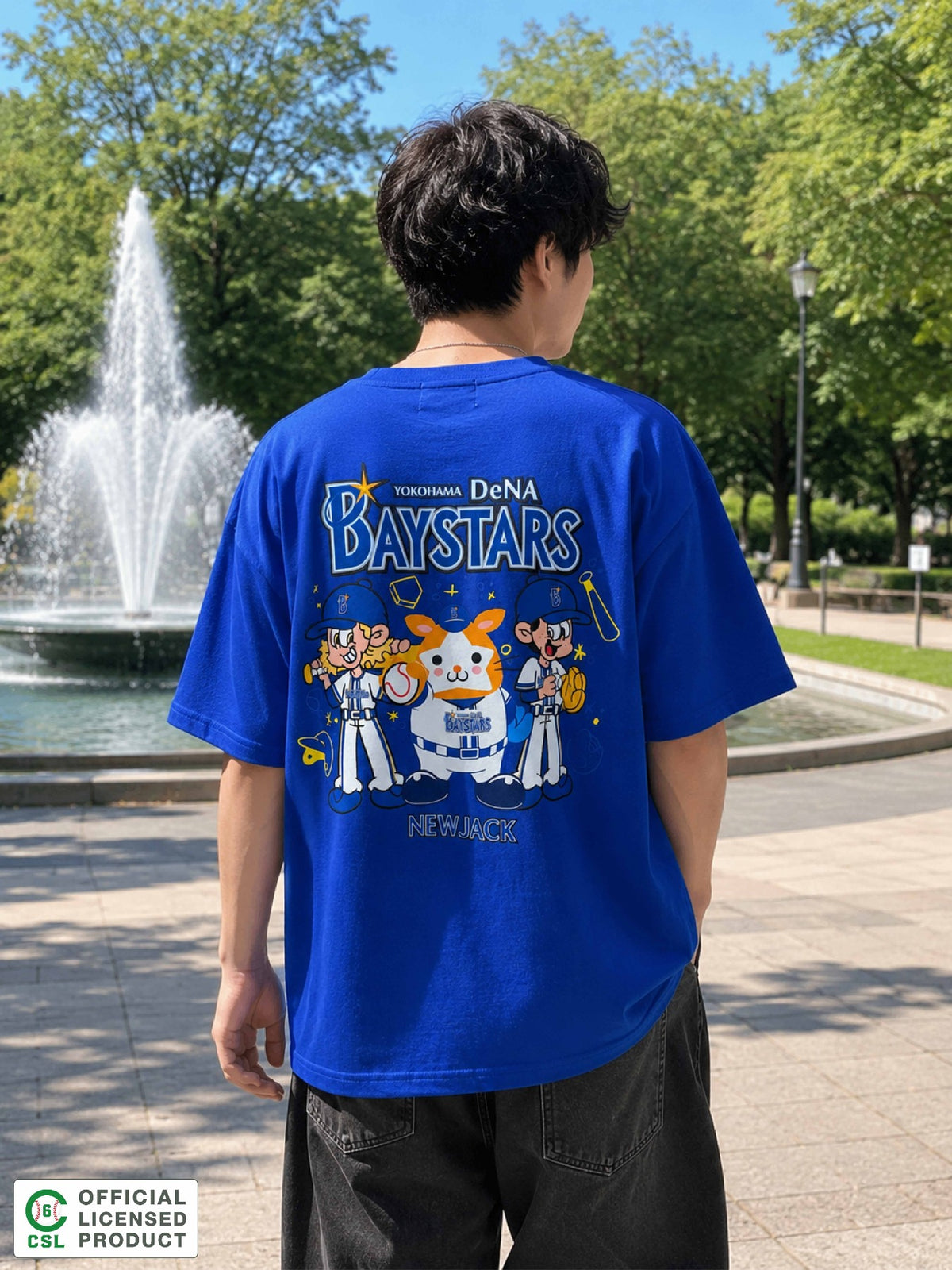 NEW JACK 横浜DeNAベイスターズモデルTシャツ-2026B-2 (NJB262-2976)