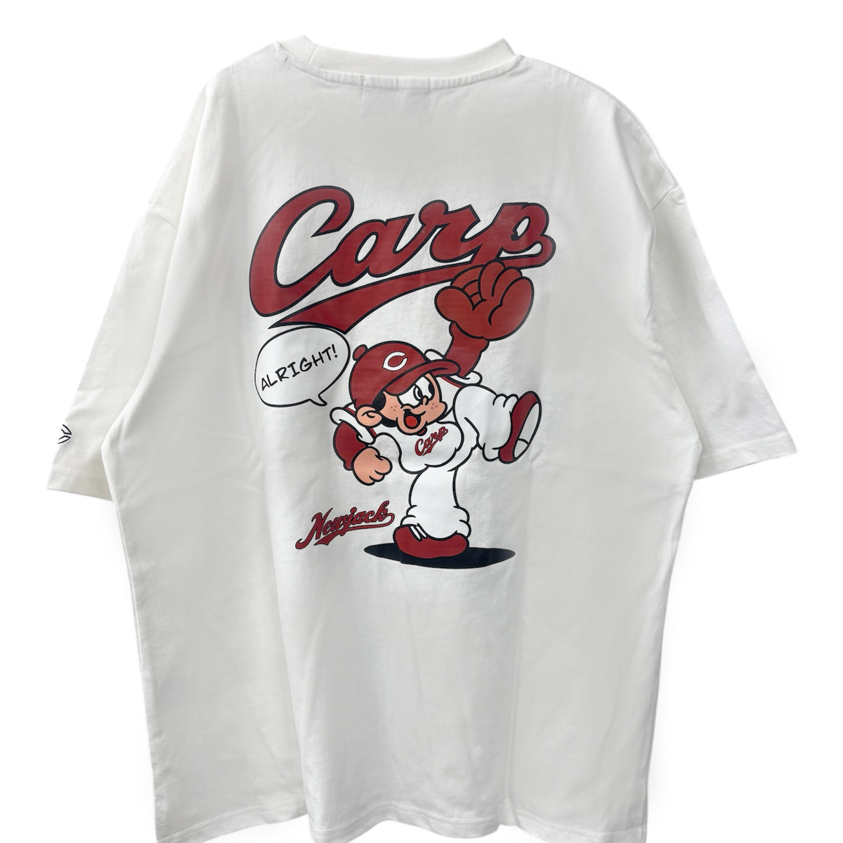 NEW JACK(ニュージャック)広島東洋カープモデルTシャツ-A