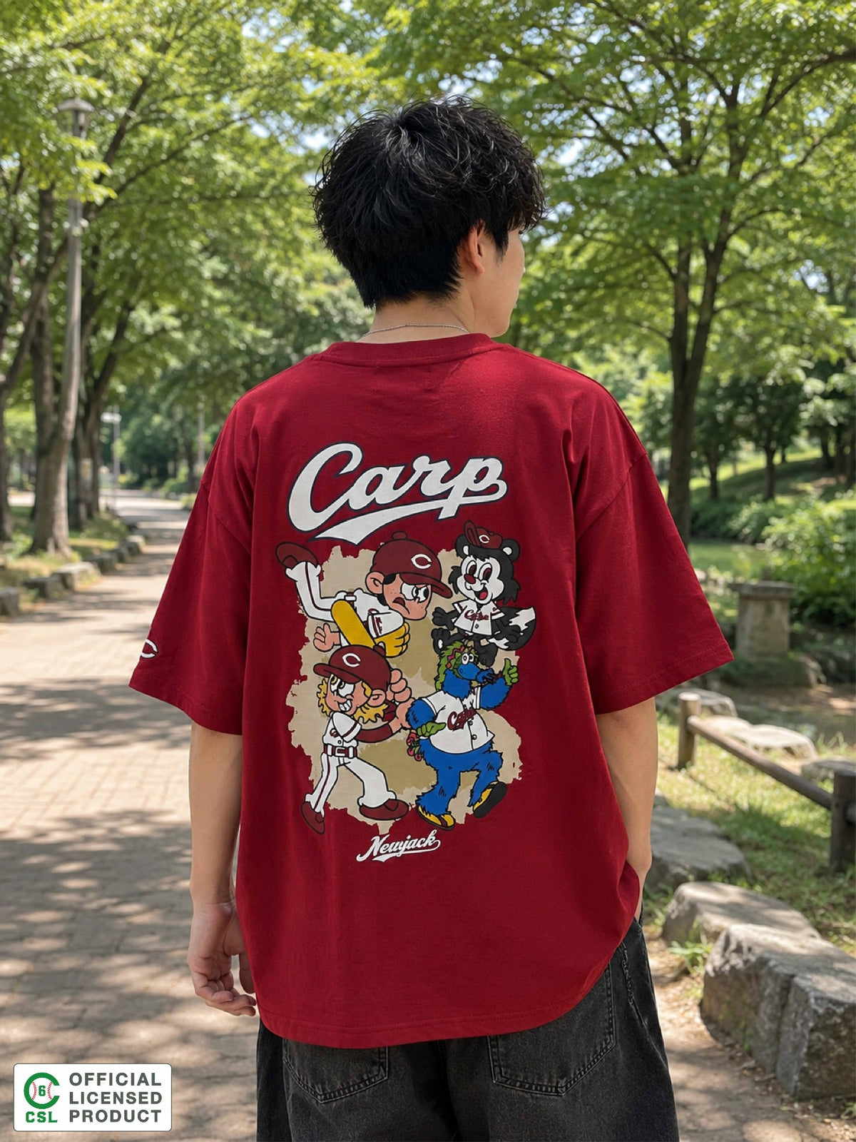NEW JACK 広島東洋カープモデルTシャツ-2026A-2 (NJC262-2886)