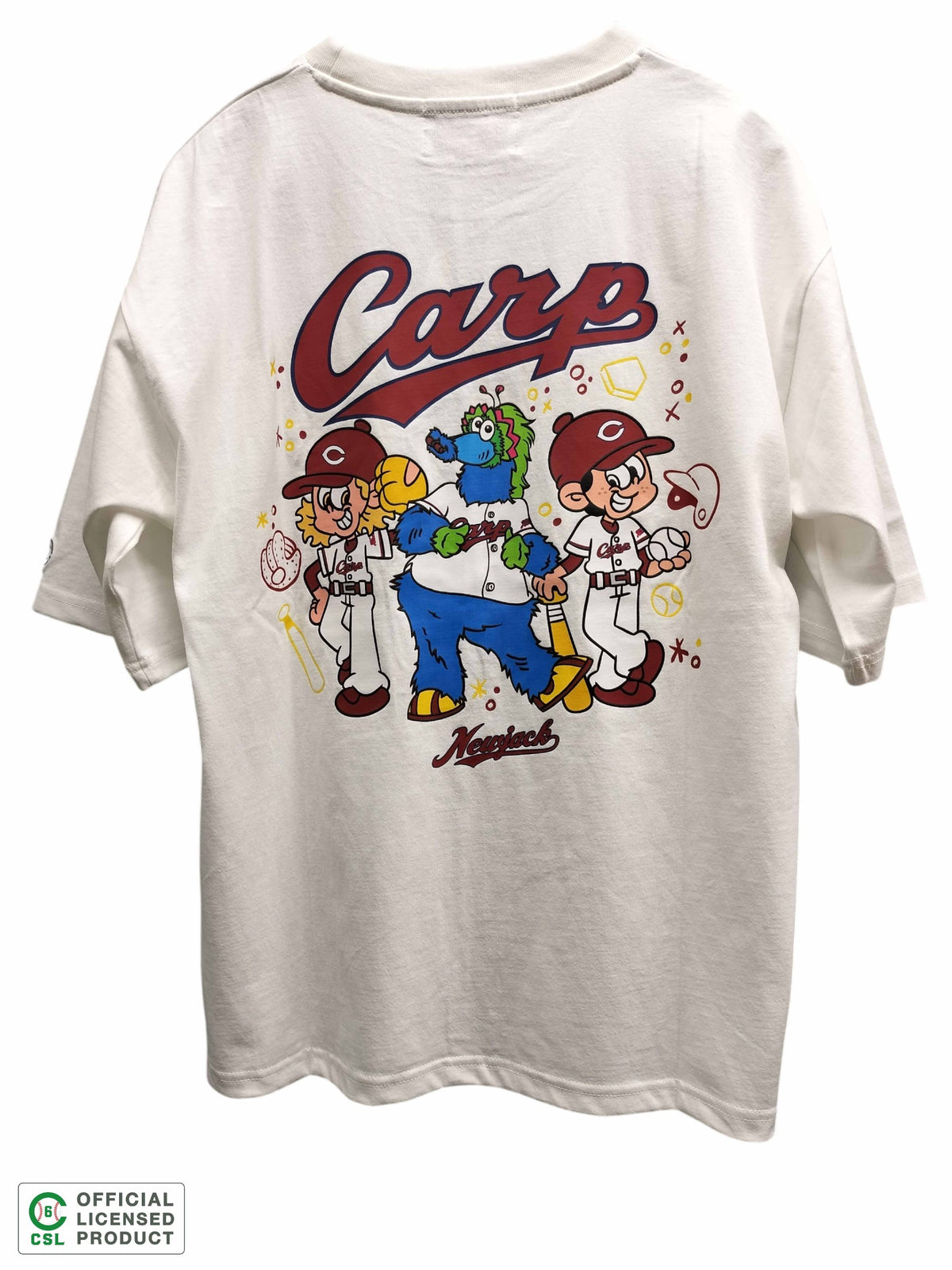 NEW JACK 広島東洋カープモデルTシャツ-2026B (NJC262-2936)