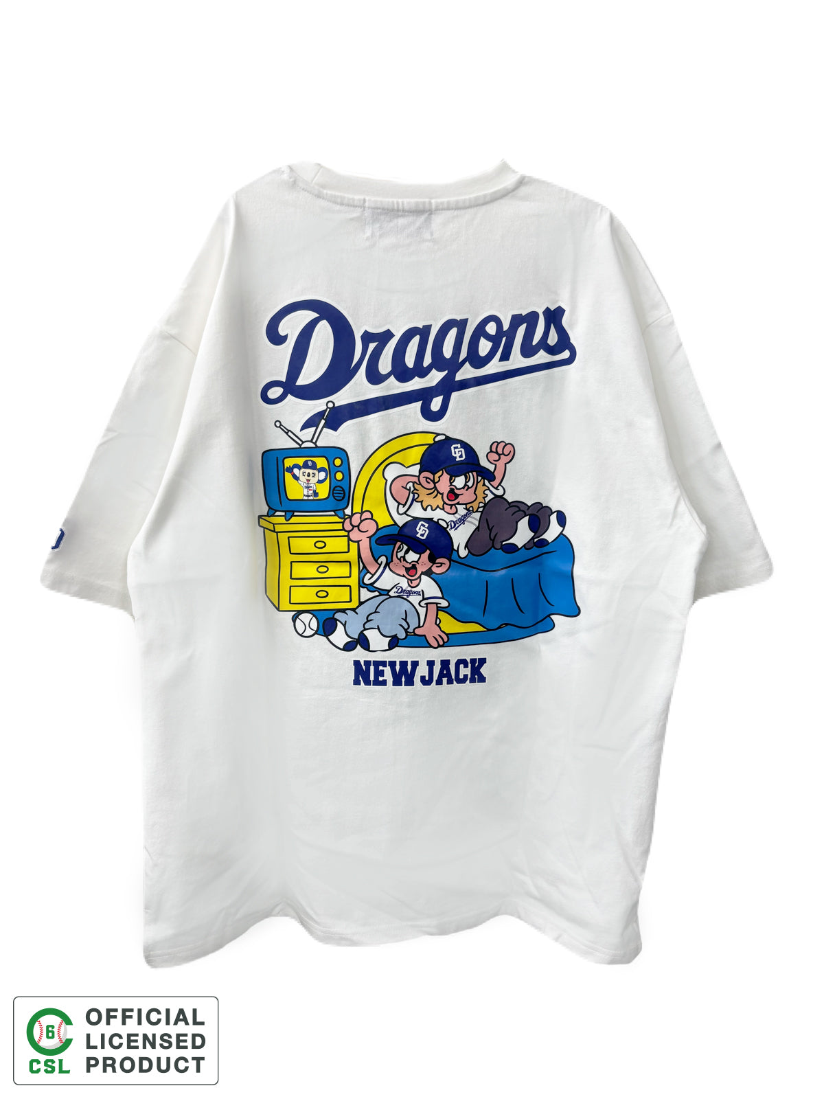 NEW JACK 中日ドラゴンズモデルTシャツ-B (NJD252-2406)