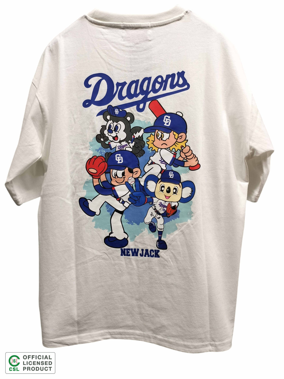 NEW JACK 中日ドラゴンズモデルTシャツ-2026A (NJD262-2806)