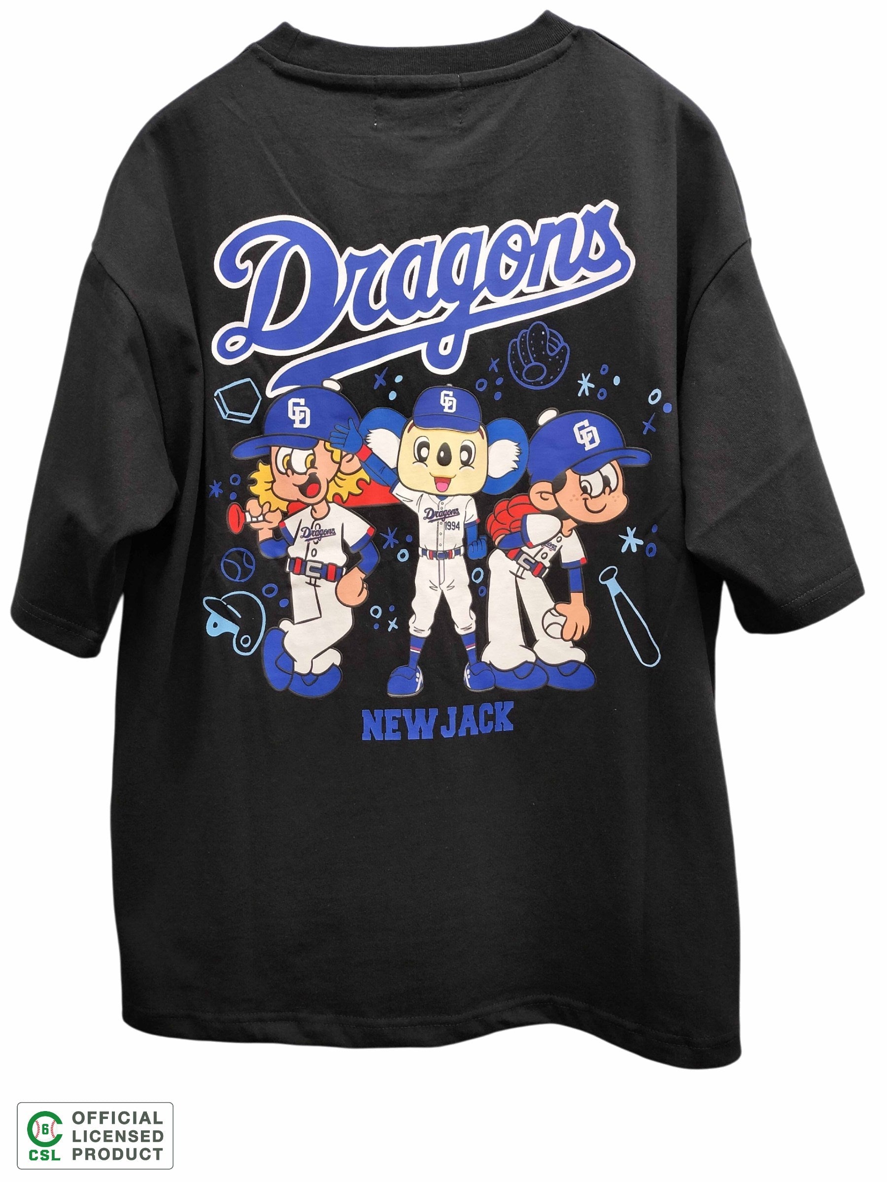 NEW JACK 中日ドラゴンズモデルTシャツ-2026B (NJD262-2906)