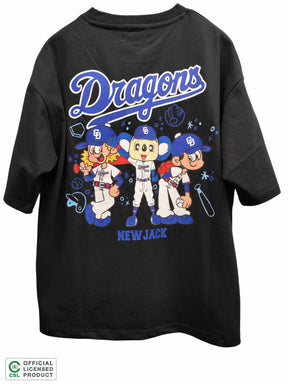 NEW JACK 中日ドラゴンズモデルTシャツ-2026B (NJD262-2906)