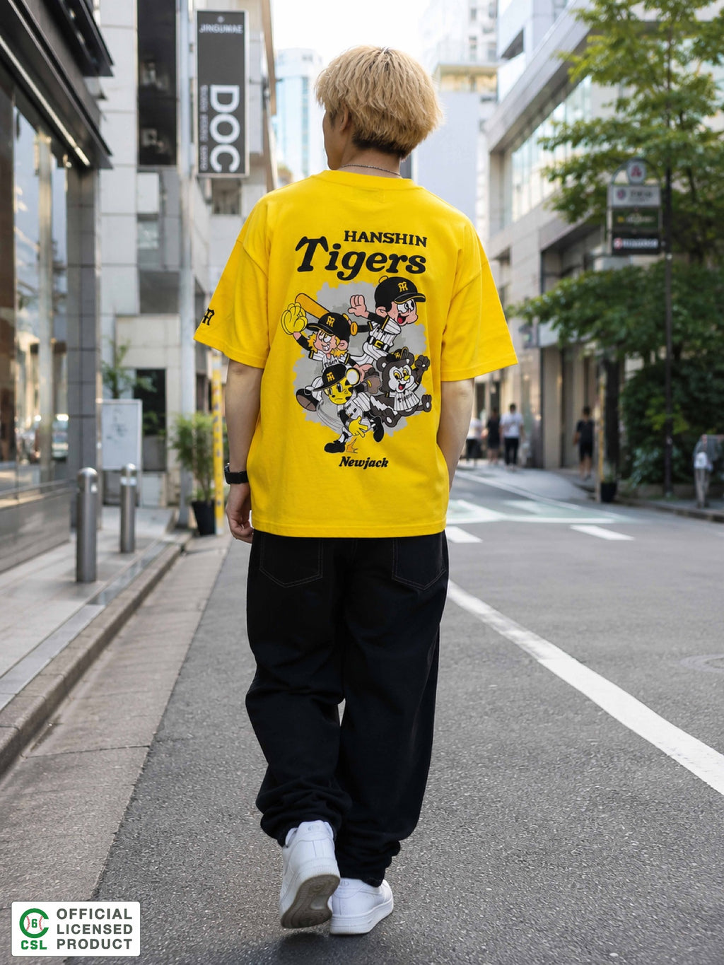 NEW JACK(ニュージャック)阪神タイガースモデルTシャツ-2026A-2