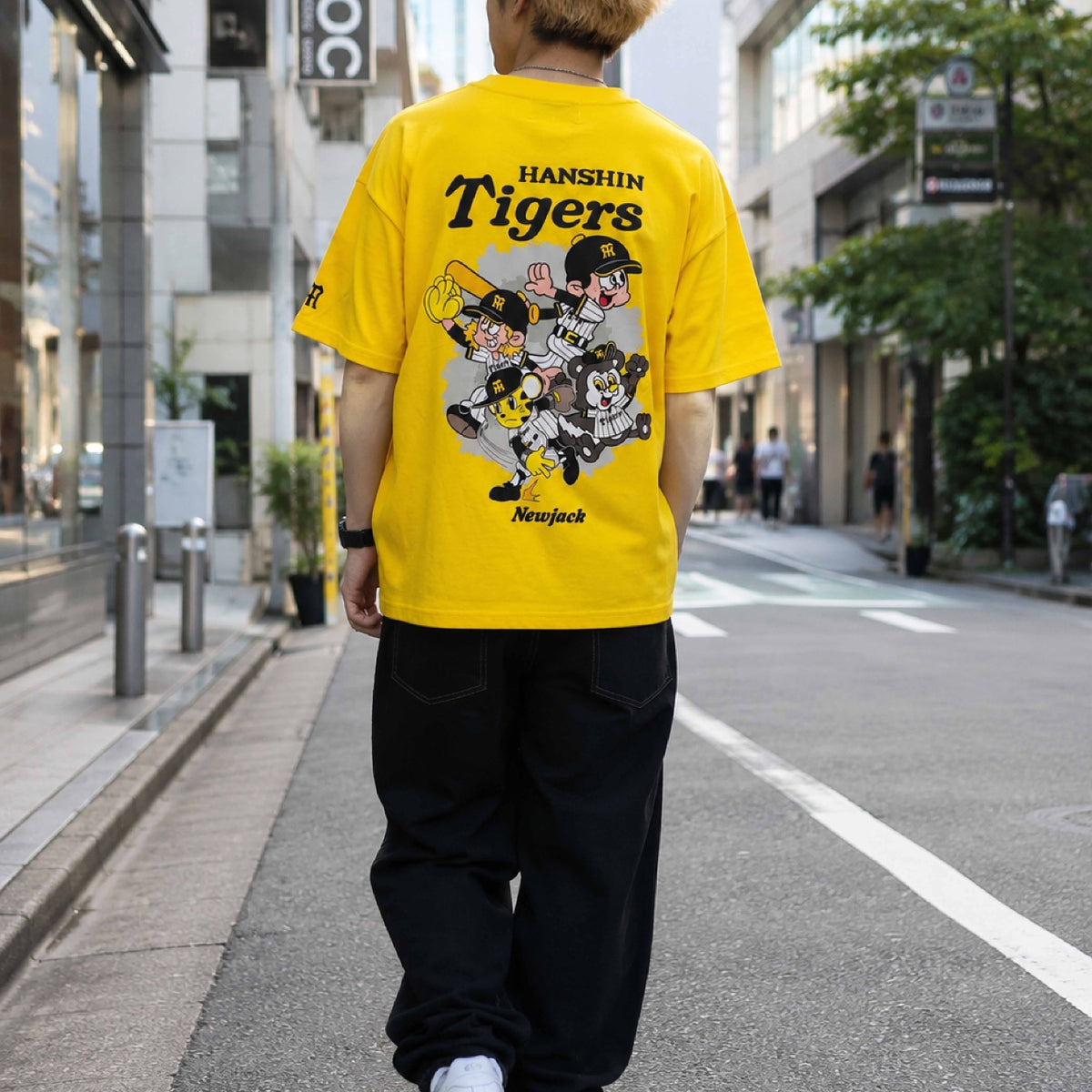NEW JACK(ニュージャック)阪神タイガースモデルTシャツ-2026A-2