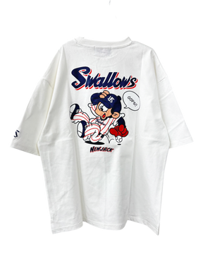 NEW JACK x Swallows CollaborationTシャツ-A (NJY252-2346)