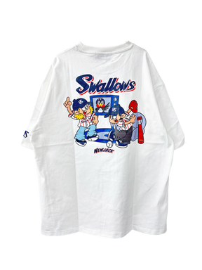 NEW JACK x Swallows CollaborationTシャツ-B (NJY252-2446)