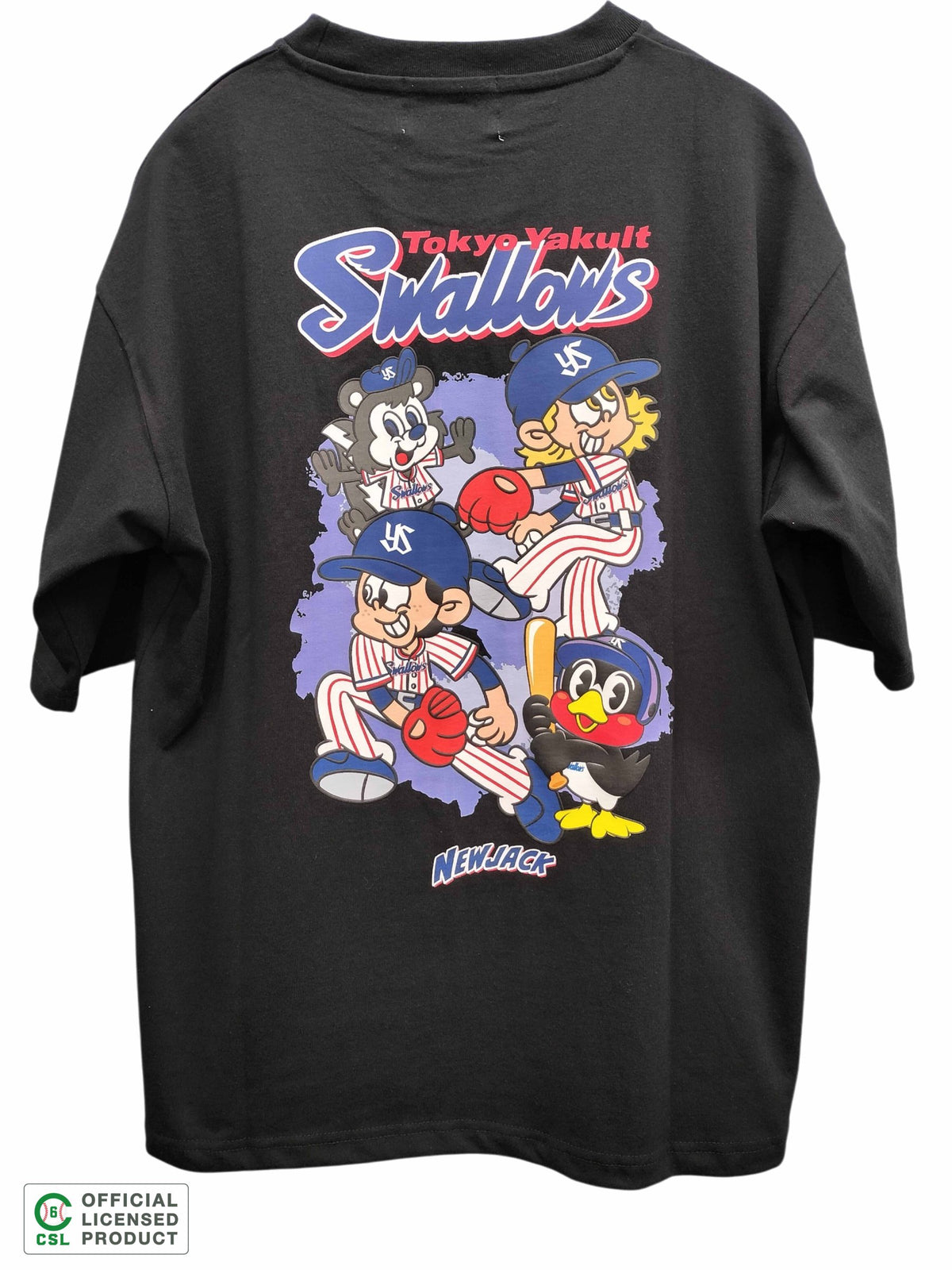 NEW JACK 東京ヤクルトスワローズモデルTシャツ-2026A (NJY262-2846)