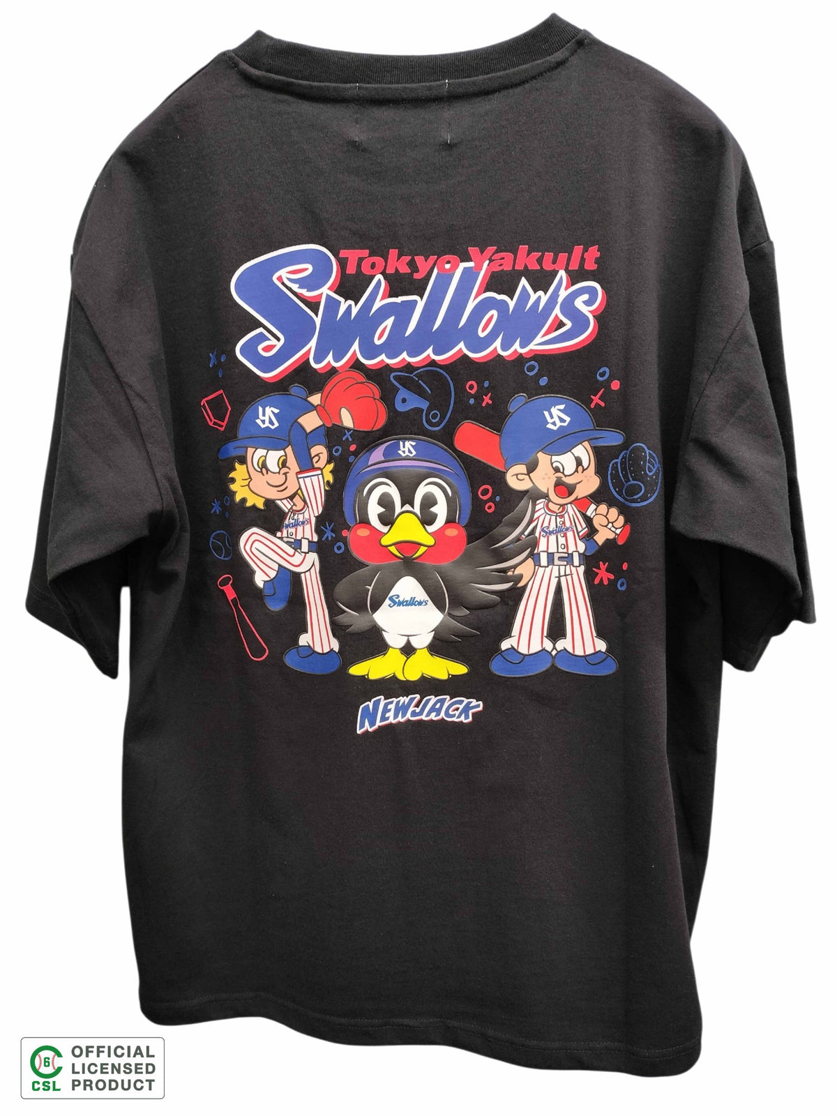 NEW JACK 東京ヤクルトスワローズモデルTシャツ-2026B (NJY262-2946)