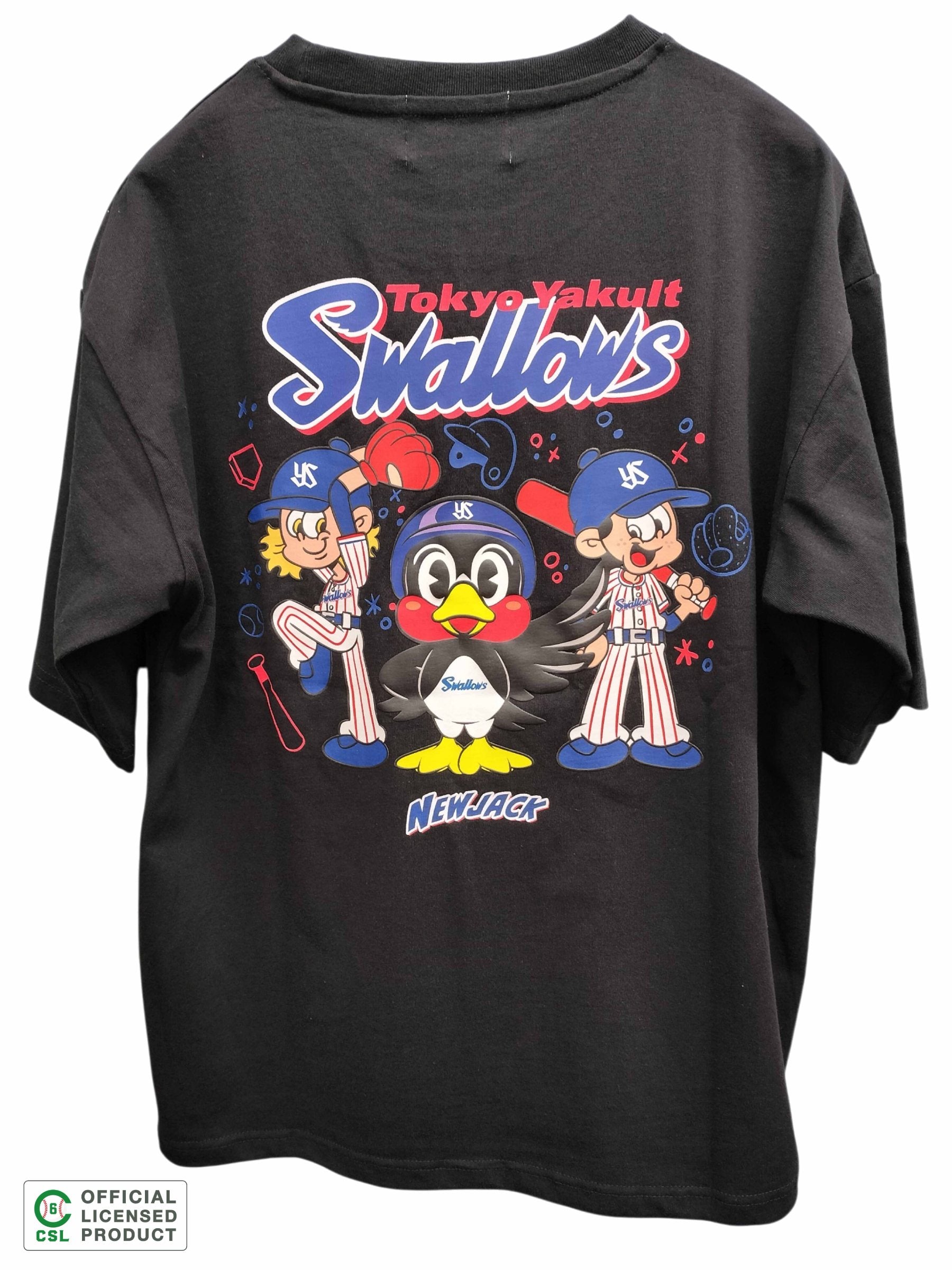 NEW JACK 東京ヤクルトスワローズモデルTシャツ-2026B (NJY262-2946)