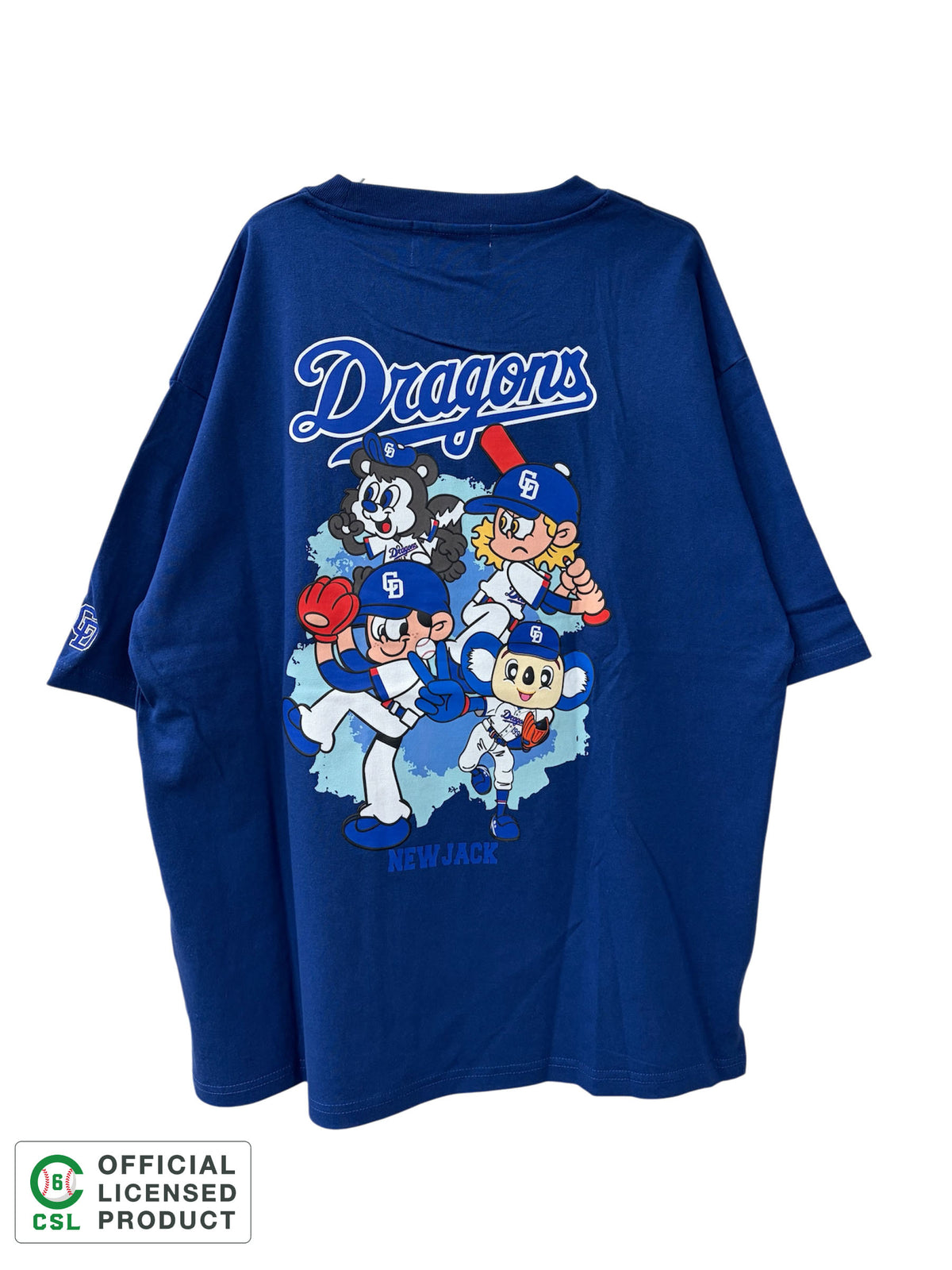NEW JACK 中日ドラゴンズモデルTシャツ-2026A-2 (NJD262-2856)