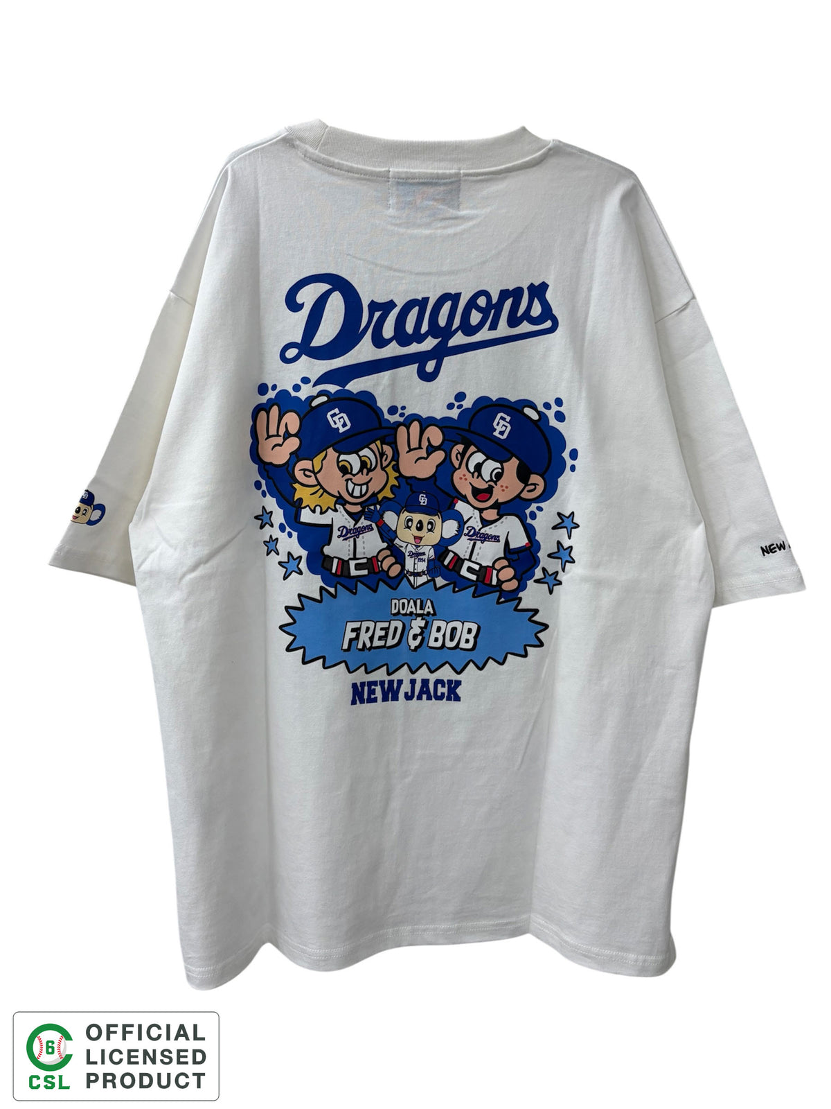 NEW JACK 中日ドラゴンズモデルTシャツ-2026C (NJD262-2306)