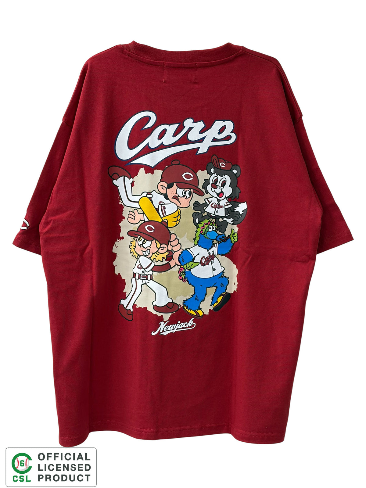 NEW JACK 広島東洋カープモデルTシャツ-2026A-2 (NJC262-2886)