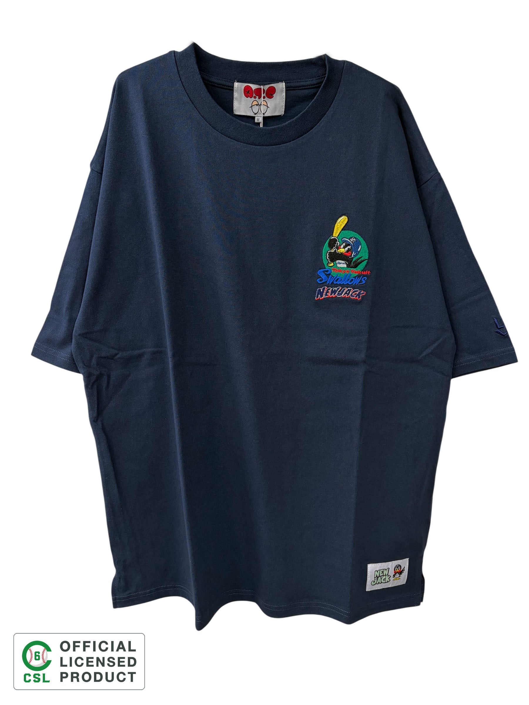 NEW JACK 東京ヤクルトスワローズモデルTシャツ-2026A-2 (NJY262-2896)