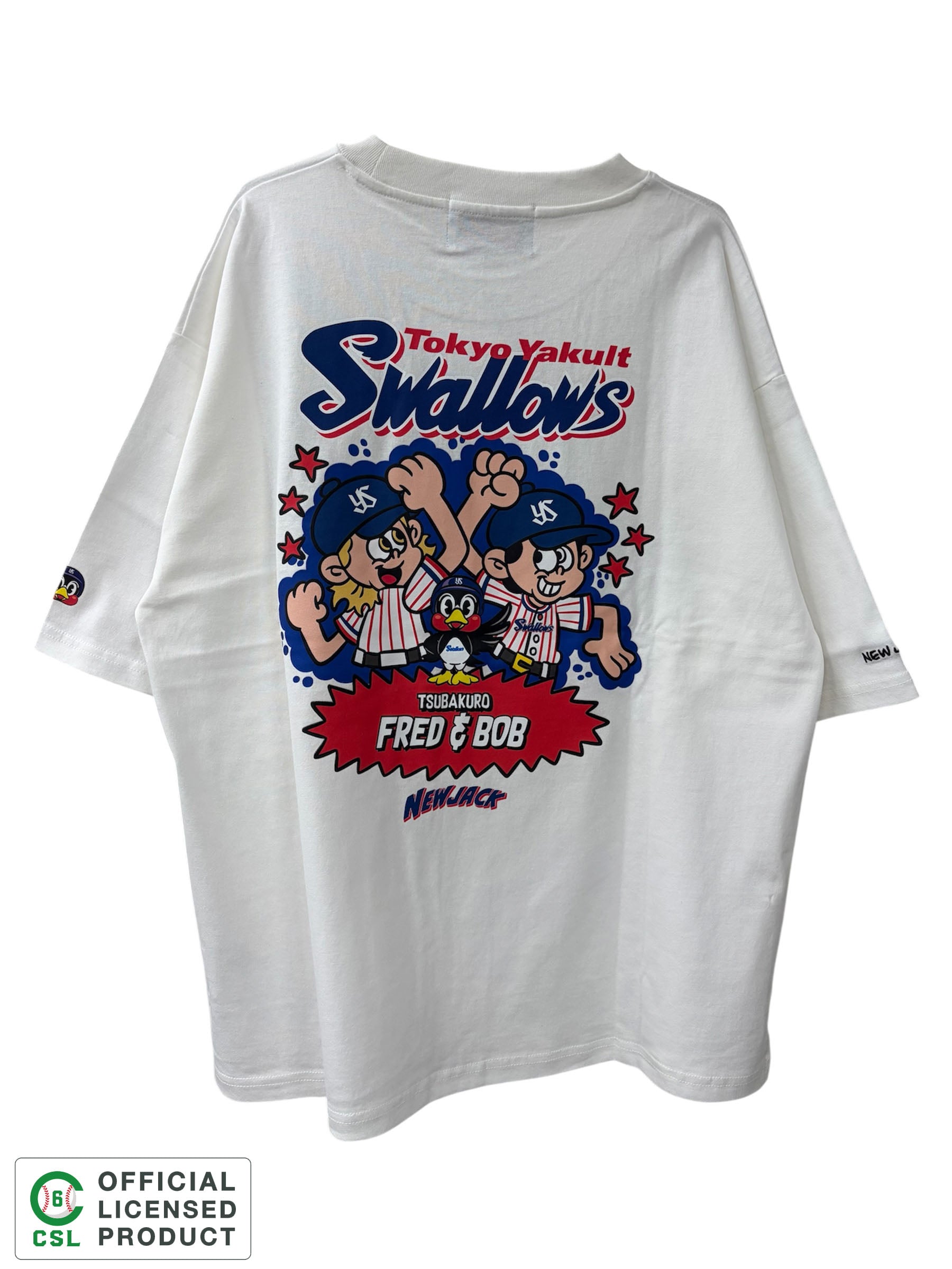 NEW JACK 東京ヤクルトスワローズモデルTシャツ-2026C (NJY262-2346)