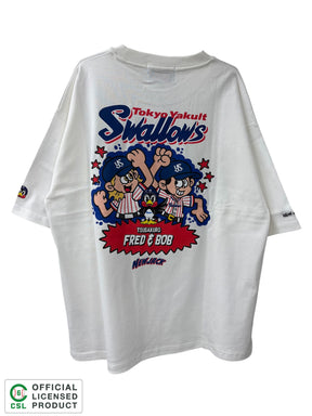 NEW JACK 東京ヤクルトスワローズモデルTシャツ-2026C (NJY262-2346)