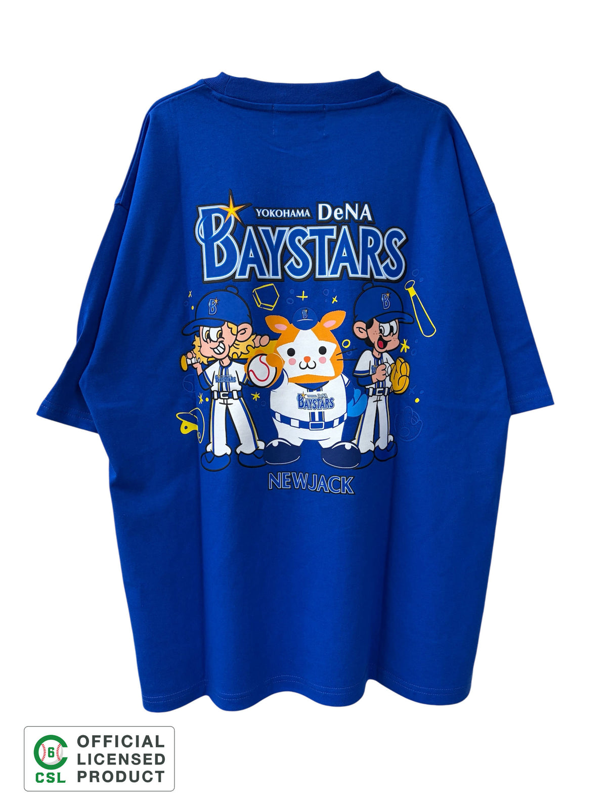 NEW JACK 横浜DeNAベイスターズモデルTシャツ-2026B-2 (NJB262-2976)